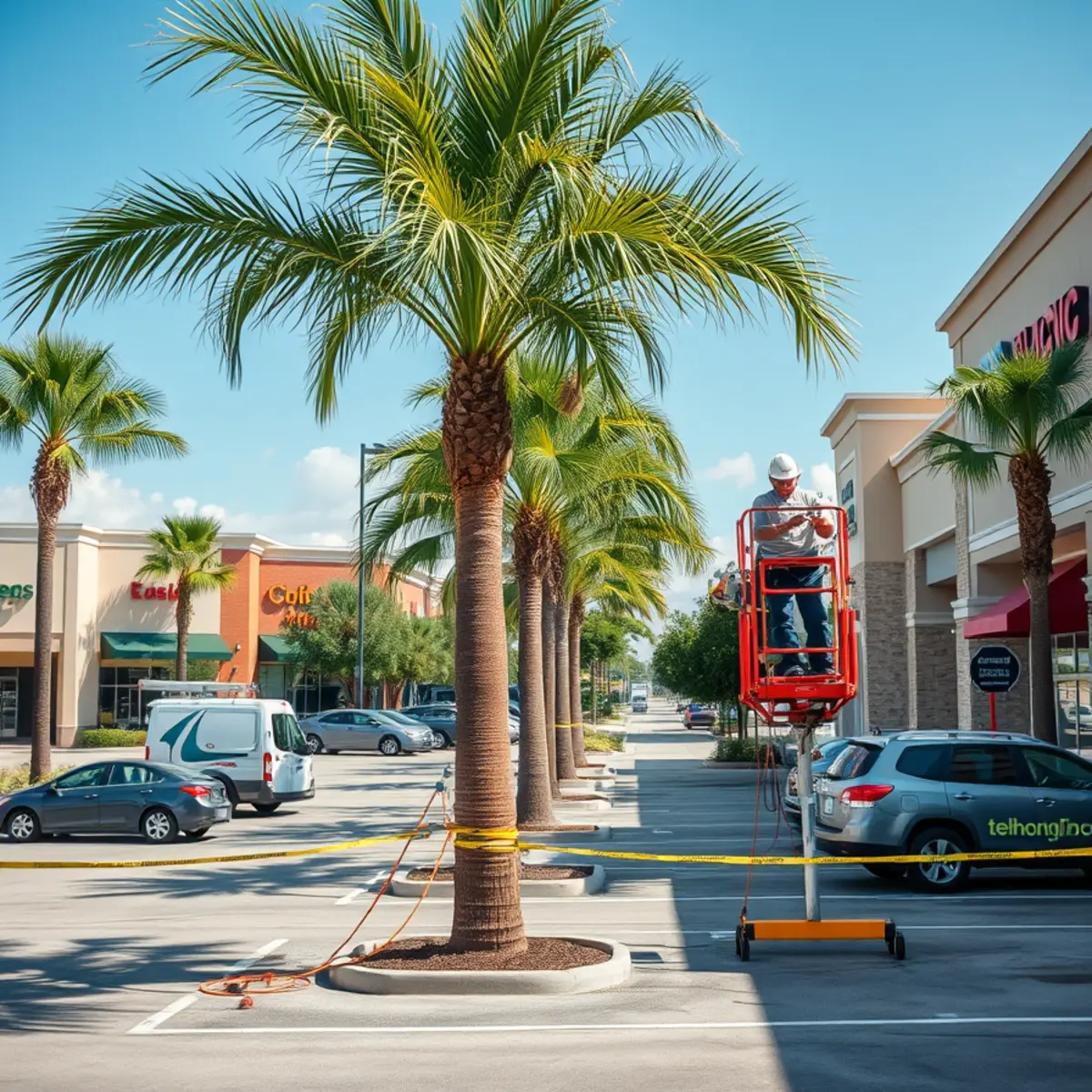 Commercial Grounds Tree Maintenance in Lehigh Acres FL - T's Trees and Landscaping