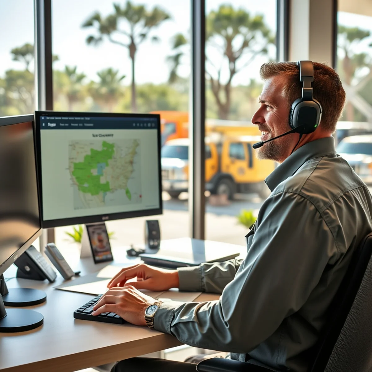 T's Trees and Landscaping customer support and tree care dispatch in Lehigh Acres FL
