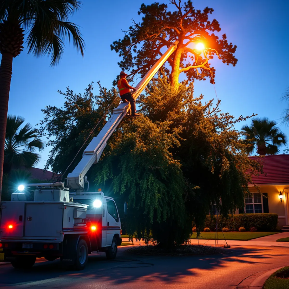 24/7 Emergency Storm Tree Service in Lehigh Acres FL - T's Trees and Landscaping