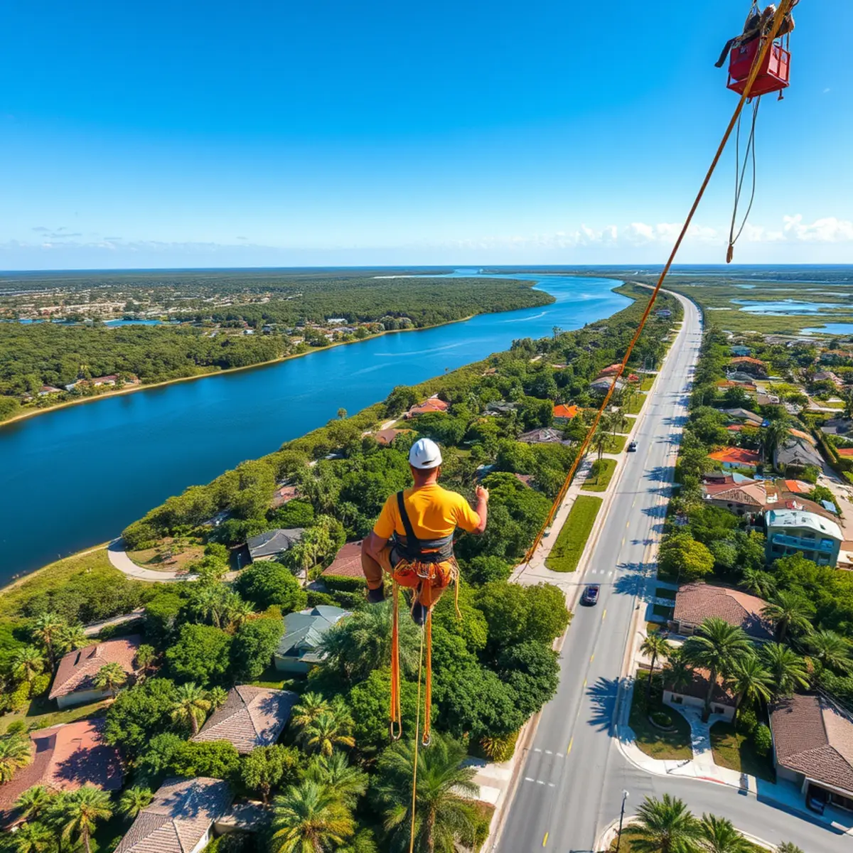 Southwest Florida tree service coverage area map and communities